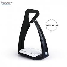 firstsaddlery's tweet photo. Girls just love their bling! @freejumpsystem The FreeJump Stirrups just got even better now with Swarovski Crystals. https://t.co/JPno7qrbzO