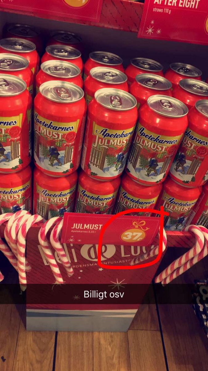 Tips till alla som vill fynda julmust nu innan jul. Norge har extrapris just nu☝🏼👏🏼