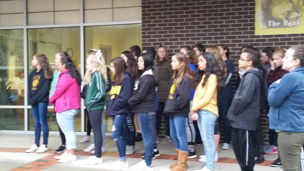apexmscougars's tweet photo. So proud to be a part of this amazing community as we honor our Veterans  #WCPSShonorsVETS @SWAWCPSS @WCPSSTeam https://t.co/k1oPe4AK5g