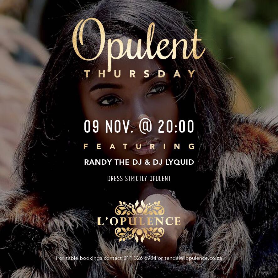 L_Opulence's tweet photo. Any reason to celebrate. Any occasion! 

See you all later

#OpulentThursdays #RichFridays #Birthdays https://t.co/wGq3SDQyEs