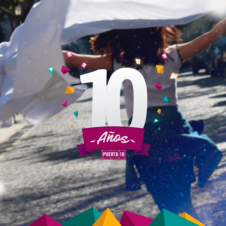 puerta_18's tweet photo. En 33 días festejamos 3.841 días de proyectos ❤️
Puerta es más que cursos y talleres: es tu pasión, parte de tu pasado, de tu día a día y de tu futuro 😃😃😃
Estate atento a las redes que pronto vas a descubrir cuando y como participar del evento 10 Años de #Puerta18 https://t.co/puNvNqlFNK