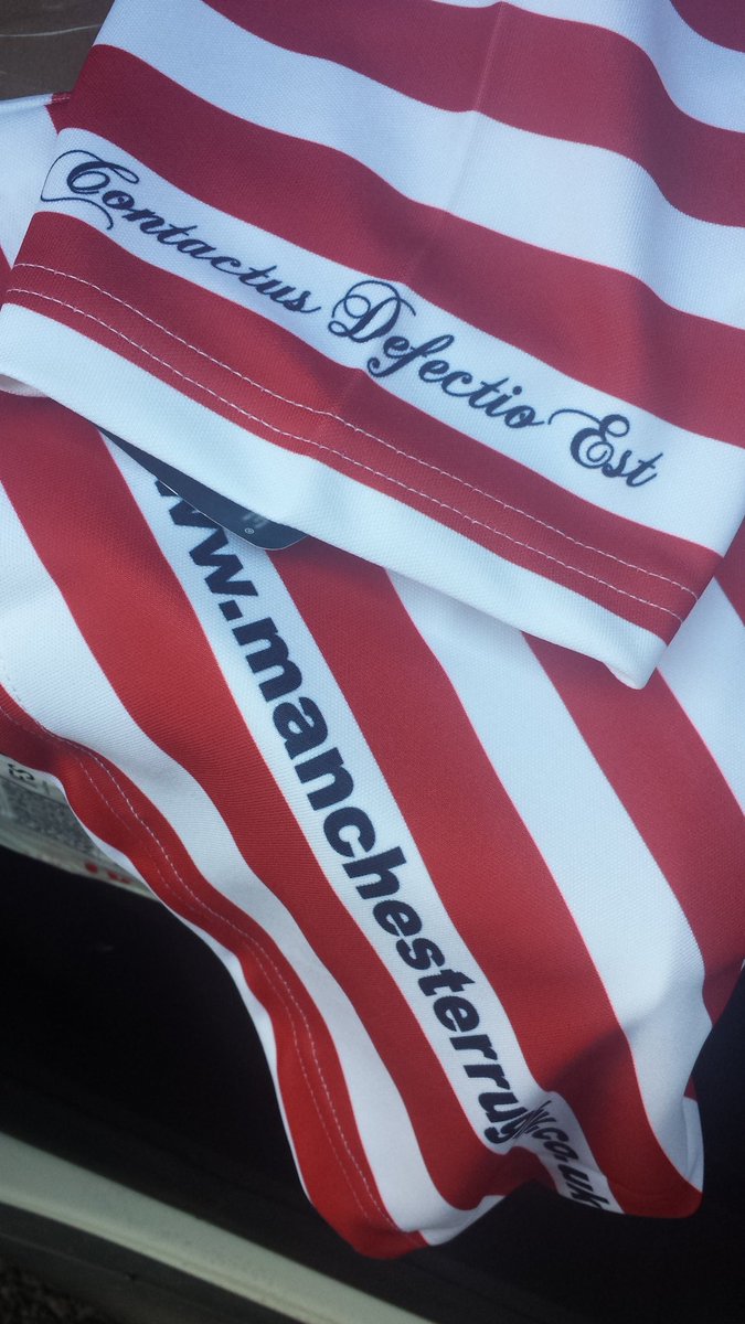 annieconmonkey's tweet photo. @MRCMandJ new u13s bespoke kit. Inspired by the amazing Thommo. Be proud when u wear it. You may not have known him but his legacy lives on https://t.co/Vjfx3pApgk