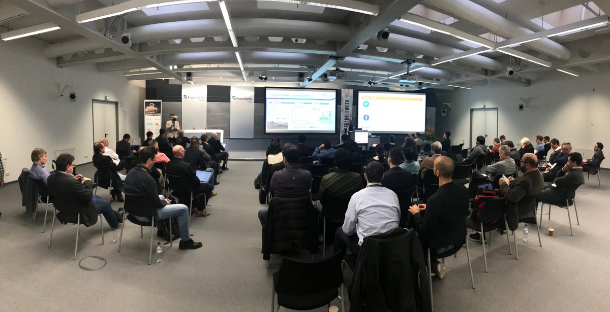 OpenBaton's tweet photo. Silvia Almagia (@samcmgl) from #ETSI presenting the second #NFVPLUGTEST at the #Berlin5GWeek #FUSECO forum https://t.co/MkI3NPYiMQ
