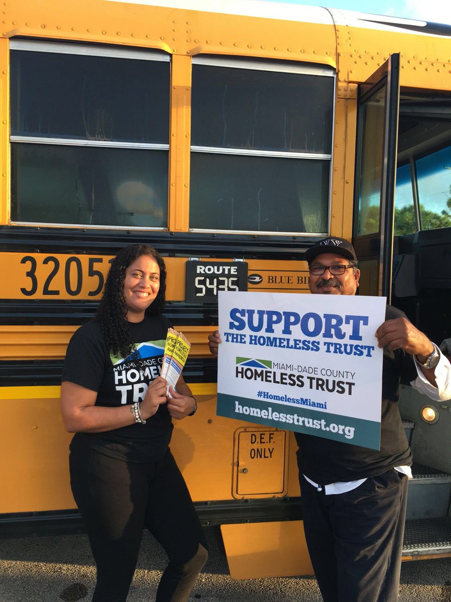 HomelessMiami's tweet photo. It's #HomelessAwarenessDay 2017! Robert Morgan Educational Center is already at it! #HomelessMiami #HAD2017 https://t.co/I23Sf7CxVW