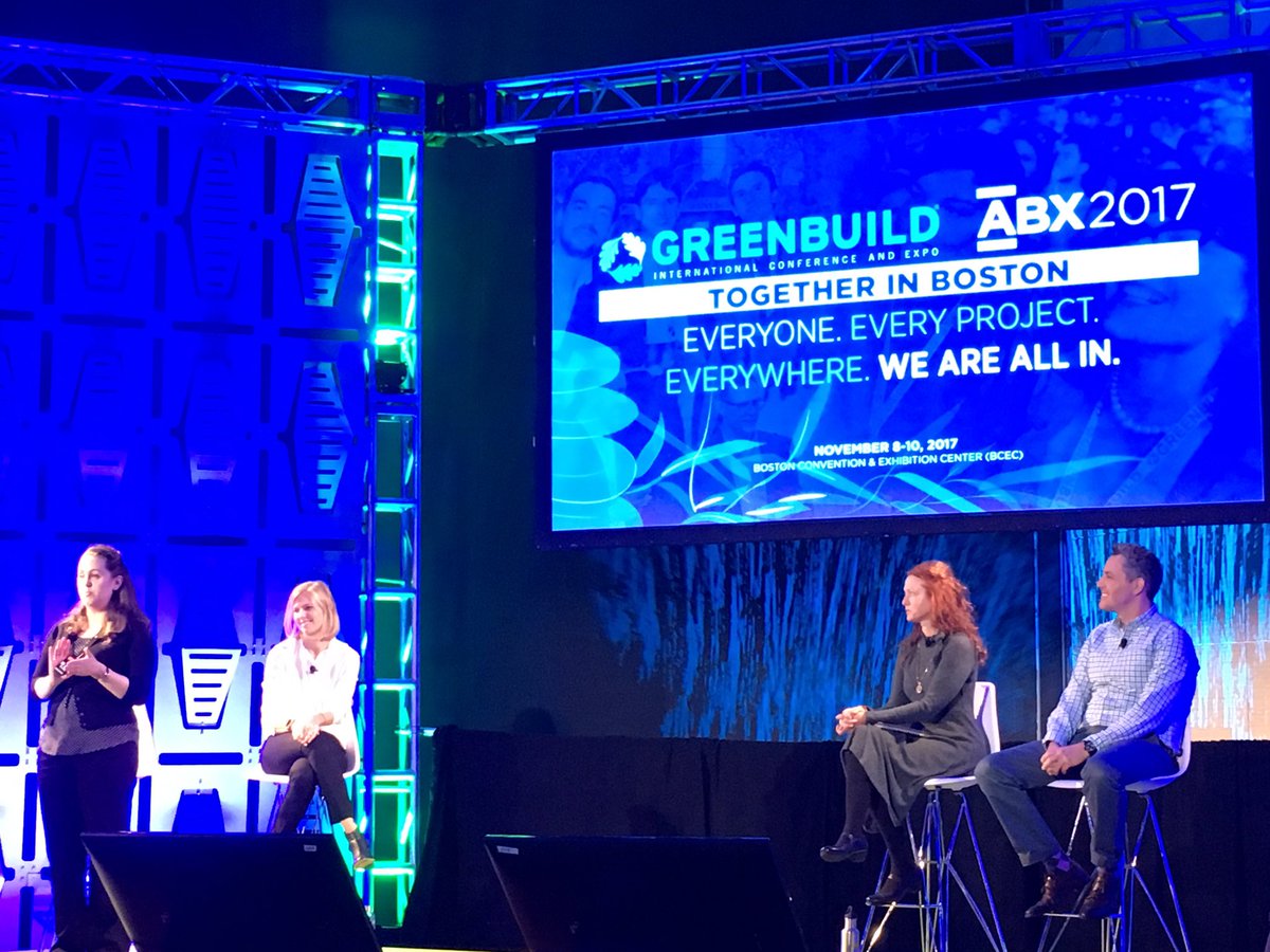 lars_riemann's tweet photo. Attending #Greenbuild2017 in Boston to learn and talk about new trends in #healthybuildings and #liveablebuildings. @ramboll https://t.co/BO0fXvg5tQ
