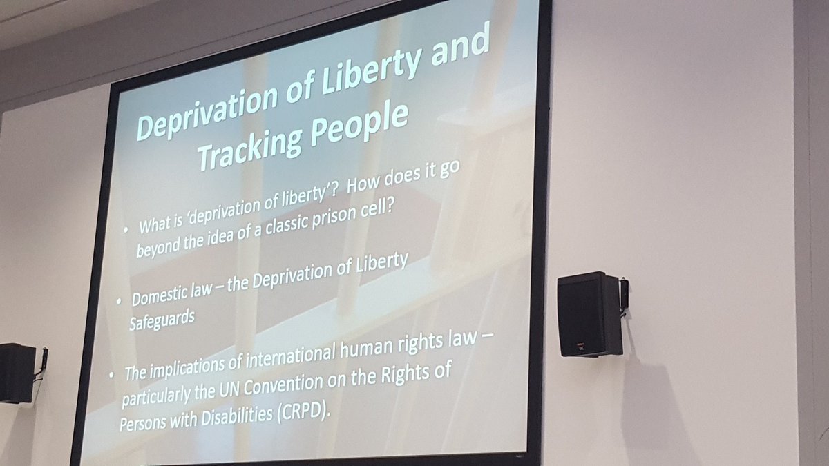 RayJHolt's tweet photo. In law, EM is deprivation of liberty, covered by ECHR Article 5: right to liberty and security of person. #TrackingPeople https://t.co/f88vCpN1dt
