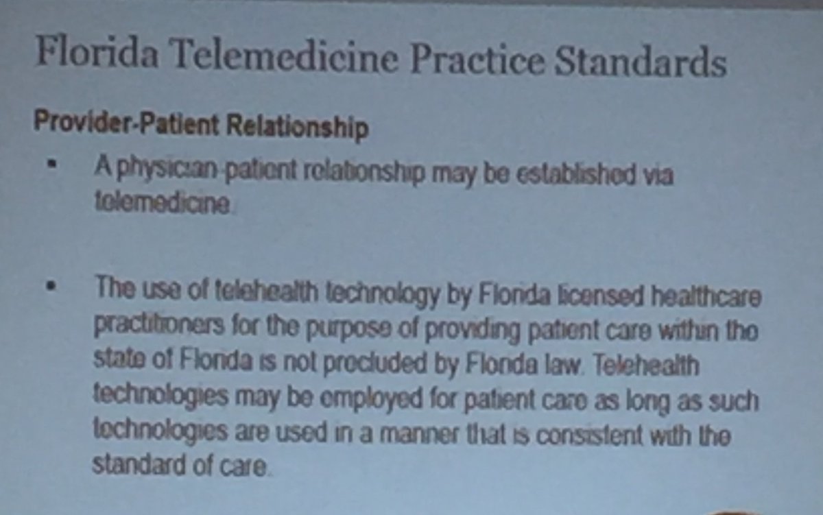 SPulim's tweet photo. Always great to hear from @Lacktman  about #telehealth regulations! @FLtelehealth #pinksocks https://t.co/zt9tzh7tPs