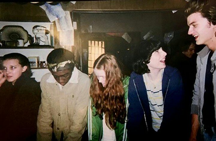 BTS #StrangerThings season 2