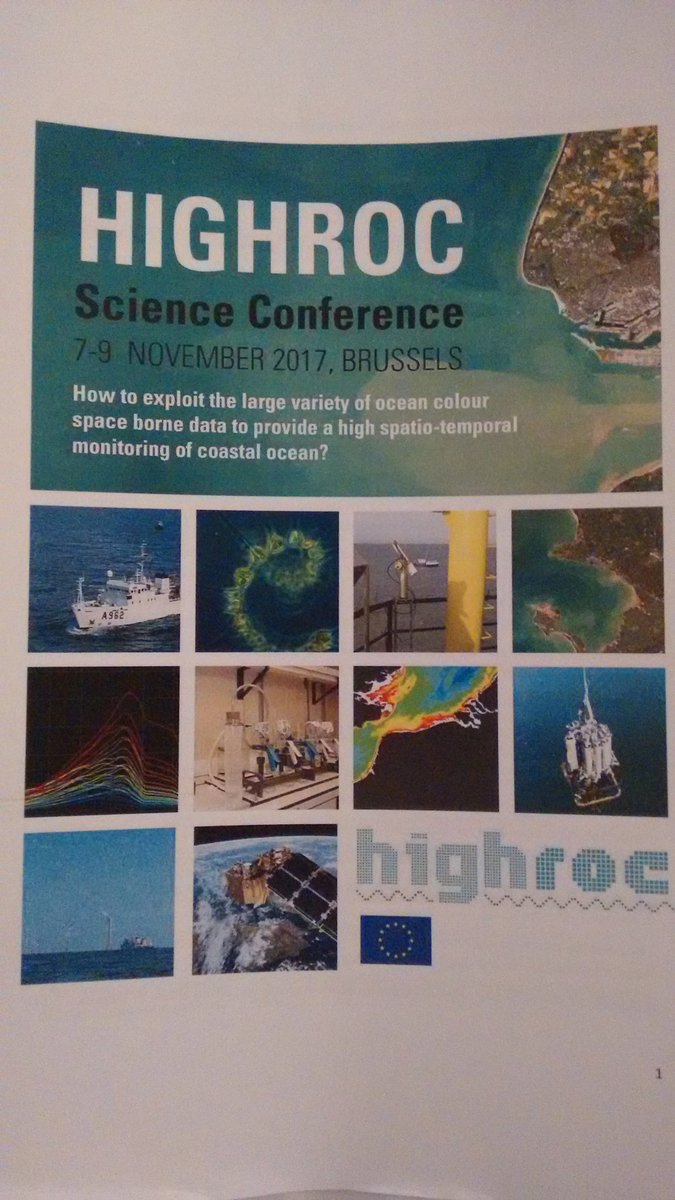 gemcasal's tweet photo. Many lessons learnt at #HIGHROC #oceancolour conference https://t.co/FpK0D6pAyS