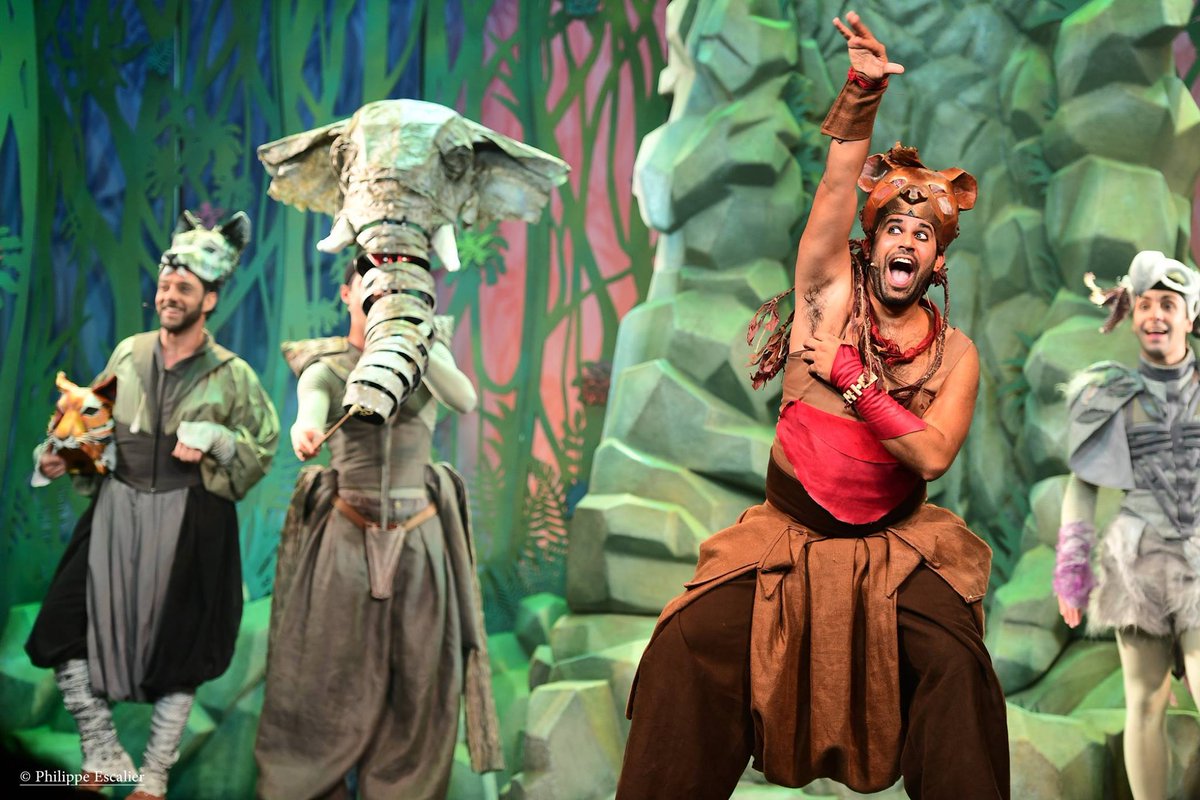 LDJmusical's tweet photo. Venez découvrir notre spectacle en vivant les aventures de Mowgli et ses amis au @TheaVarietes !
Crédit photos : Philippe Escalier https://t.co/fYqz8vayYC