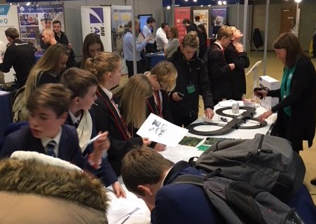 Spirent's tweet photo. The @Spirent Paignton team at #techbay17 today inspiring next generation of #STEM stars https://t.co/aMZsdrDhem