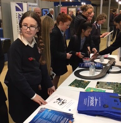 Spirent's tweet photo. The @Spirent Paignton team at #techbay17 today inspiring next generation of #STEM stars https://t.co/aMZsdrDhem