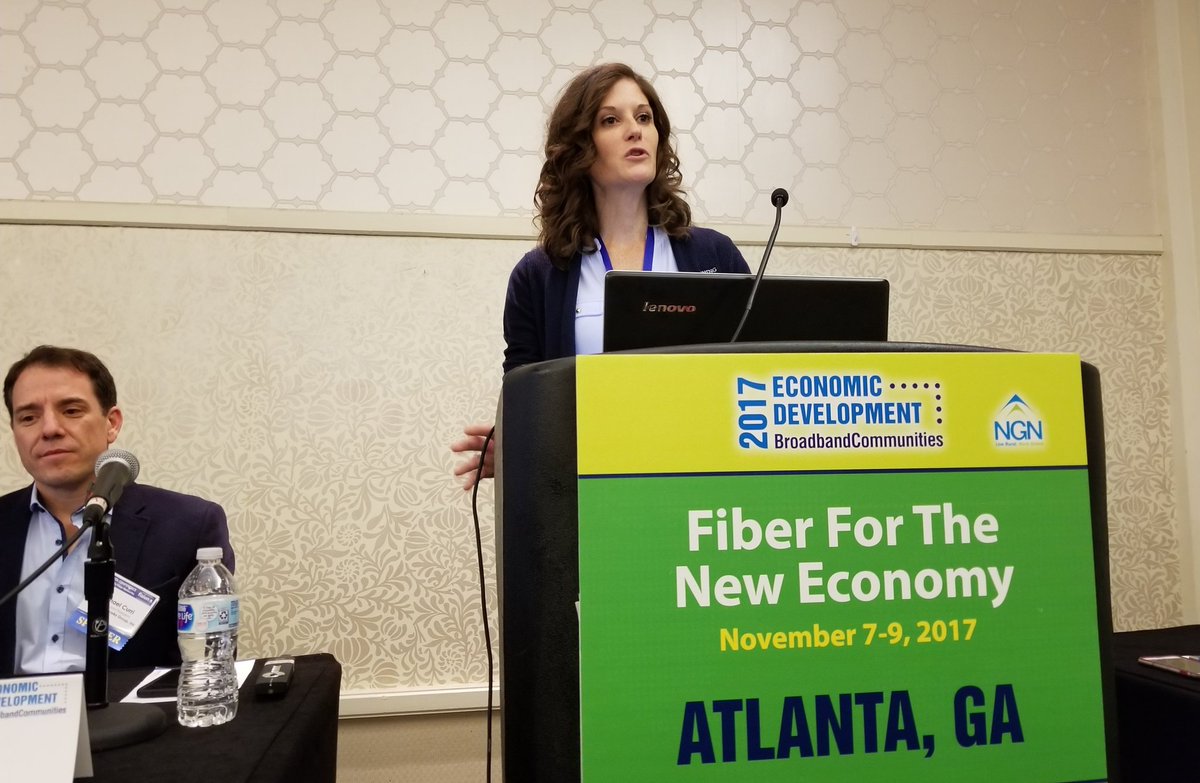 bbcmag's tweet photo. Muni officials have a lot of problems to solve, so they are very risk-adverse, says Alyson Moore @Corning #bbcECO17 https://t.co/qFsUSjlNY7
