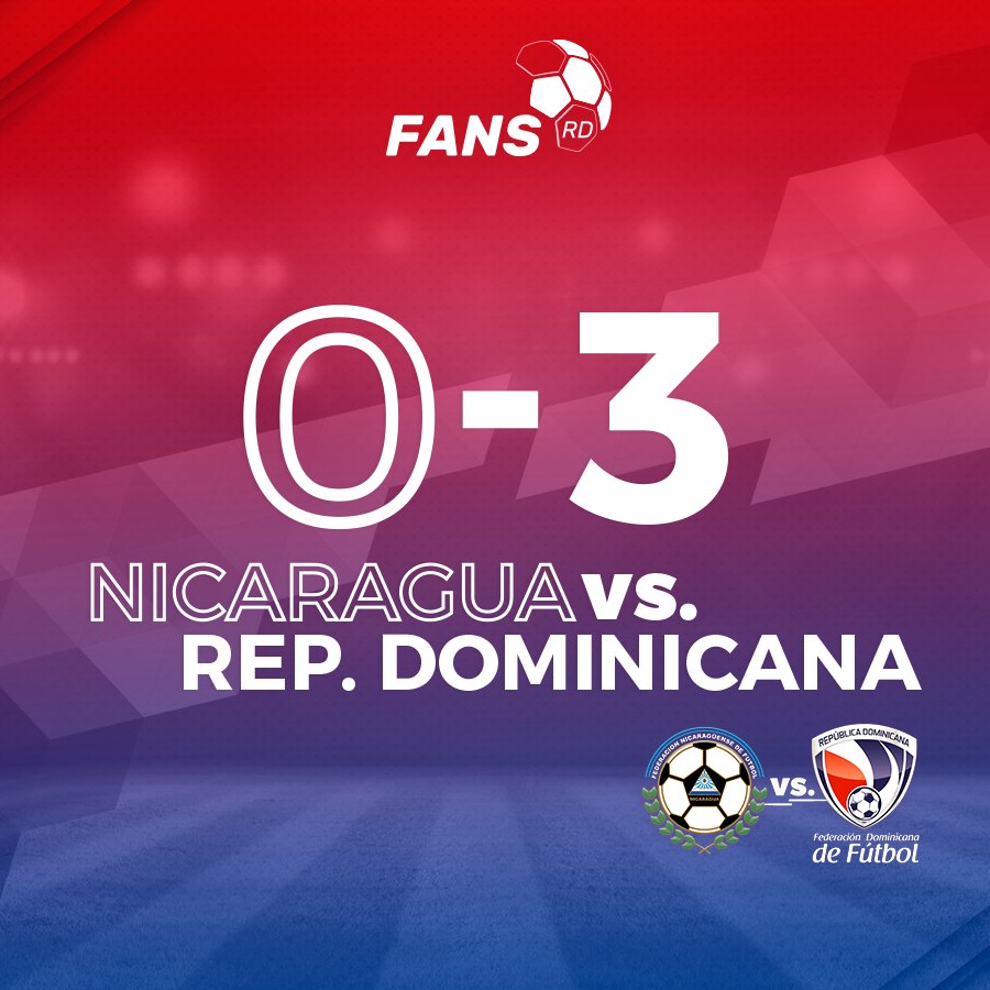FansRDFutbol's tweet photo. Ayer ganamos contra Nicaragua y ya nos preparamos para el próximo partido ⚽⚽⚽ #QuisqueyanosAlMundial https://t.co/eFX2hcisBN