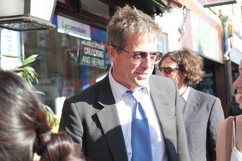 #TBT to <a href="/HackedOffHugh/">Hugh Grant</a> at our screening and Q&amp;A of <a href="/richpeppiatt/">Rich Peppiatt</a>'s satirical documentary, One Rogue Reporter. #HughGrant