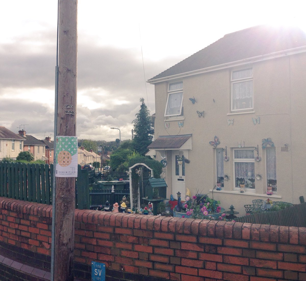 Daisy_DDH's tweet photo. Posters up. Only one week to go until the exhibition. @tolladine #liveworkmake #tolladine #Worcester https://t.co/5kUIf5svSB