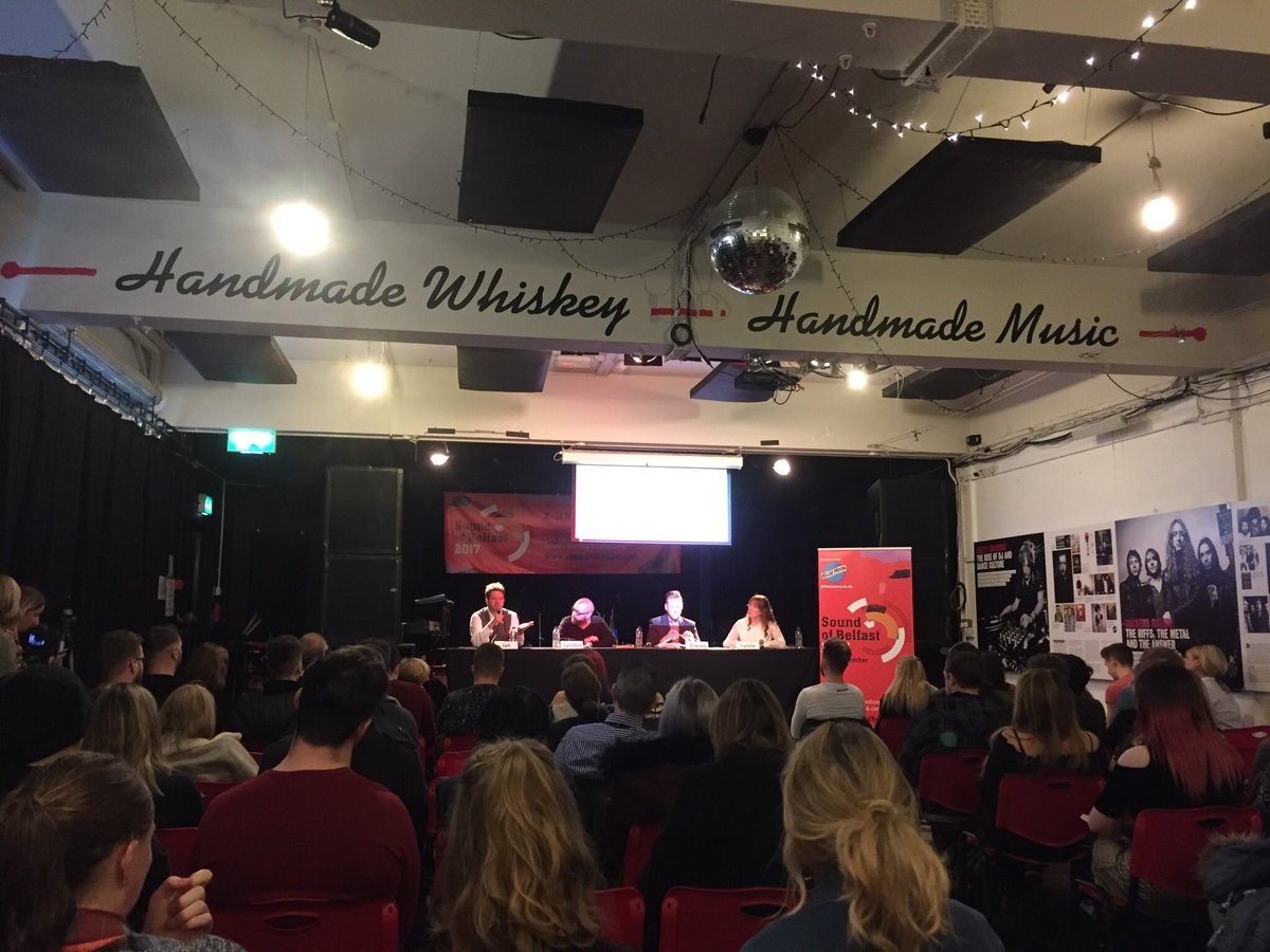UNUSUALBELFAST's tweet photo. Great session @OhYeahCentre on brexit #sofb17 https://t.co/dRvbXxuHaB