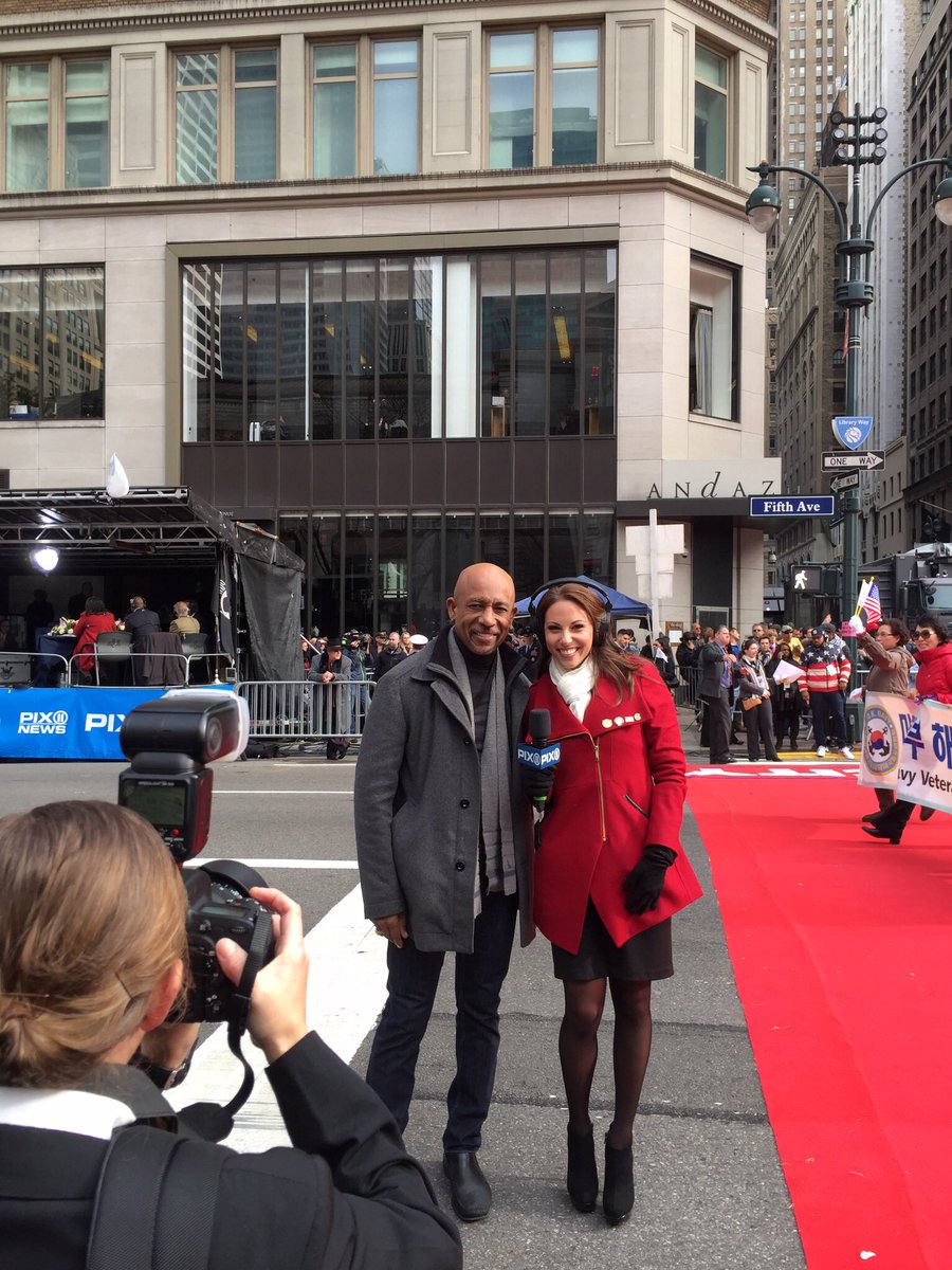 IAmAlyseZwick's tweet photo. #TBT to the last 6 years celebrating service LIVE on 5th ave! Tune in Saturday 12-3pm on @PIX11News for another amazing Veterans Day Parade. #AmericasParade @NYCVetsParade https://t.co/IVsgS8nWaV