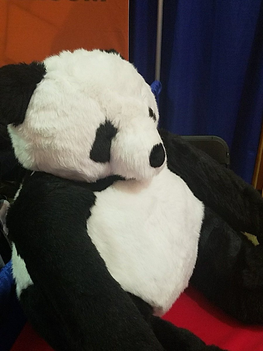 BagwellPerry's tweet photo. Best mascot @CanvasLMS and the Canvas panda! #HECC2017 https://t.co/R8xcfZU3fJ