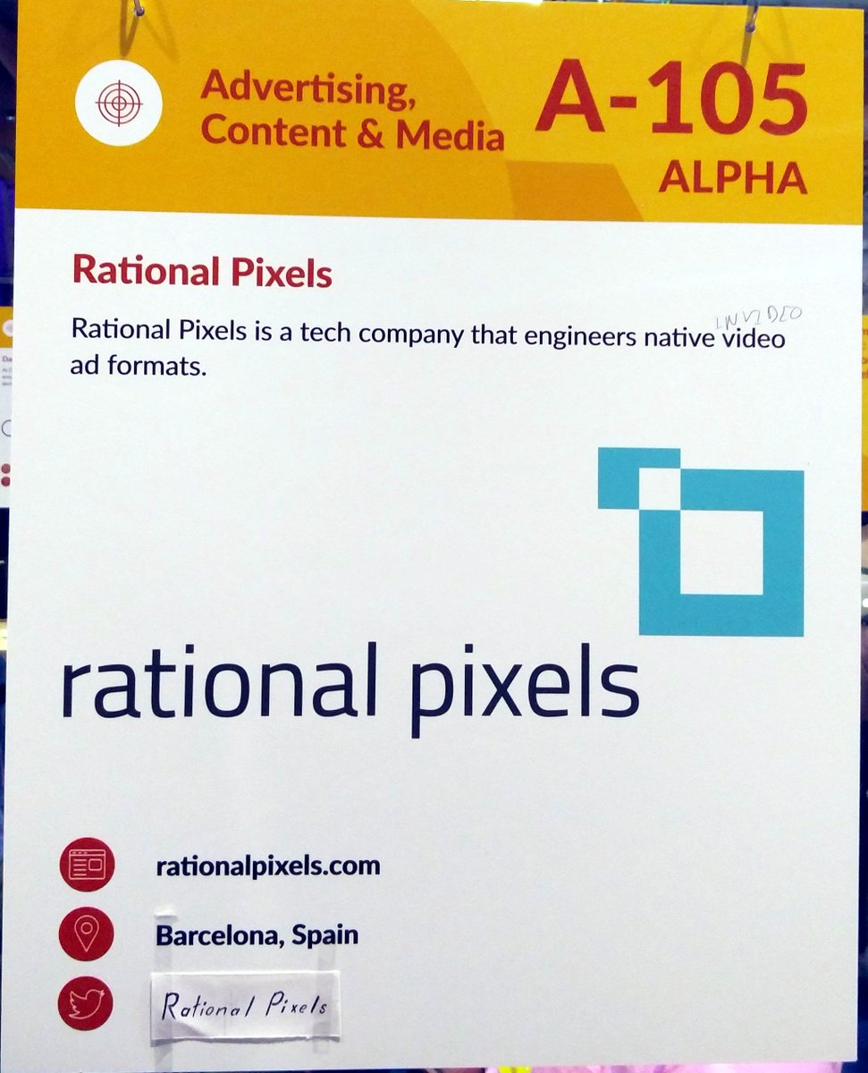 RationalPixels's tweet photo. Still at #WebSummit? Hate video pre-rolls that cannot be skipped? We do ads differently! Come talk to us about native in-video advertising at A-105. https://t.co/SKxgnzMSRI