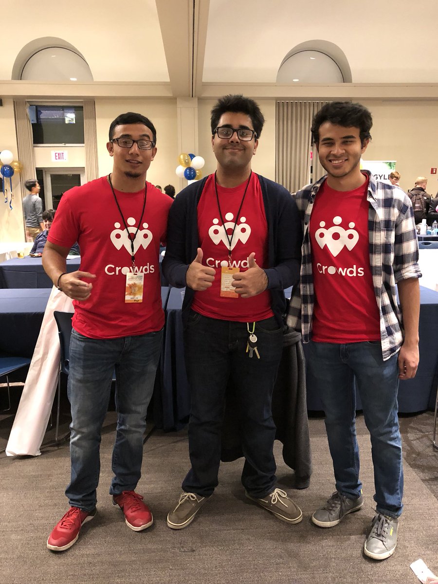 Crowds's tweet photo. Crowds had a great day at #drexelstartupfest17 We’re ready for Day 2!!! https://t.co/vRal8zCEVj