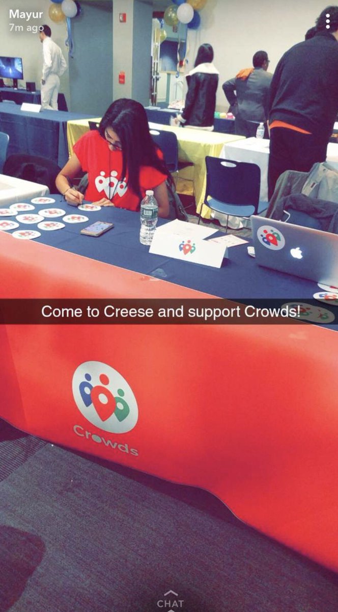 Crowds's tweet photo. Crowds had a great day at #drexelstartupfest17 We’re ready for Day 2!!! https://t.co/vRal8zCEVj