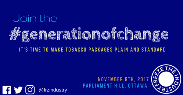J_M_Mo_11's tweet photo. It’s time to “Make ‘Em Plain”. Say yes to plain tobacco packs. #FTIPSP #cdnpoli #BillS5 #makeemplain2k17 https://t.co/eTMgsMXLTu https://t.co/Znpg2A2KTB