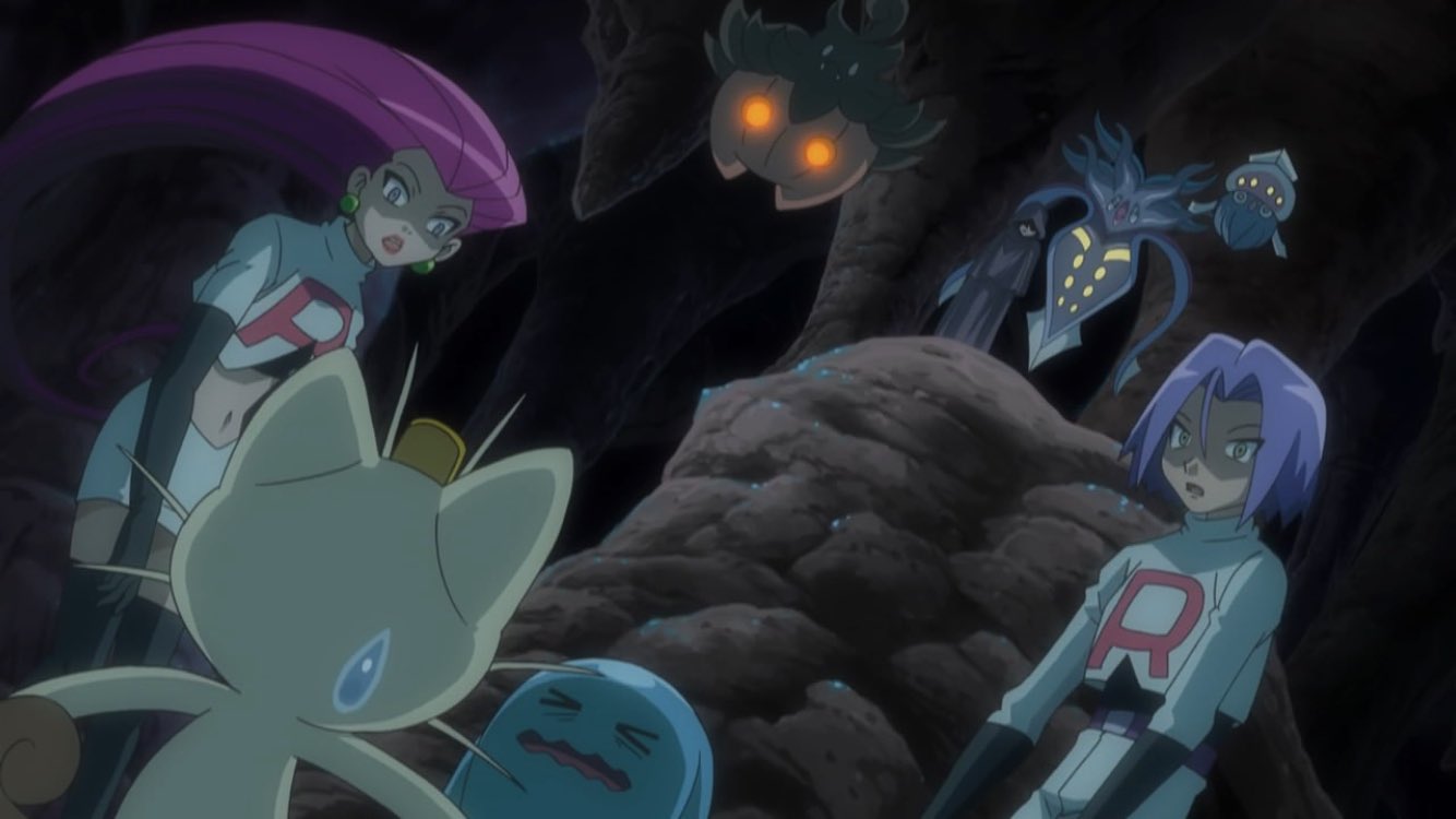 にかいち オレンジ諸島編でニャースや手持ちのポケモンたちが洗脳された回 サトシたちとムサシ コジロウの共闘回 そういえば今回のスリーパーみたいな感じで その進化前のスリープで催眠電波って回でしたね T Co Wgsor4rs7d Twitter