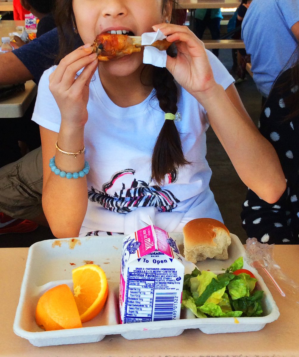 We love buying local b/c we get to support local farmers &amp; companies, while also supporting the health of <a href="/sdschools/">San Diego Unified</a> students! #farmtoschool