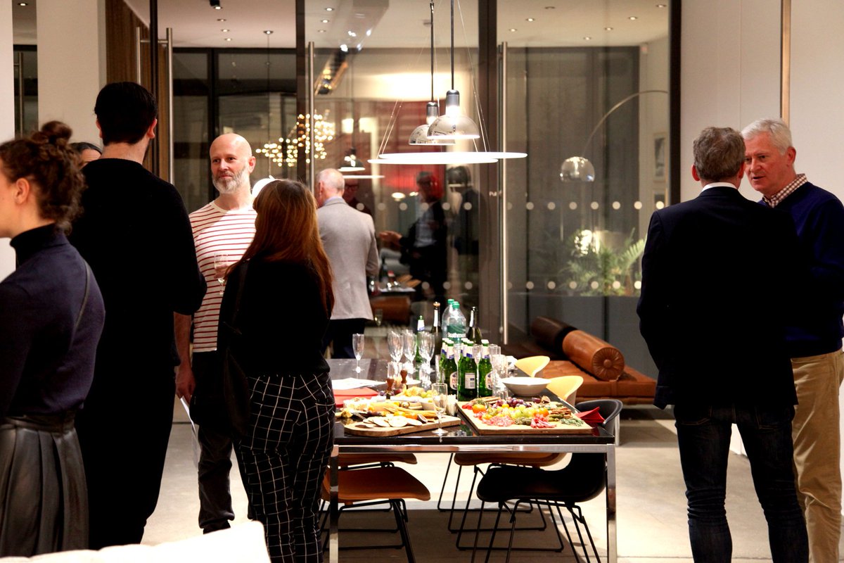 film_furniture's tweet photo. A mighty fine time was had earlier this week at the Film and Furniture website relaunch party kindly hosted by @Knoll_UK. Thanks to everyone who came for their enthusiasm and support! #film #furniture #design #Interiors https://t.co/UPAhnp9Gir