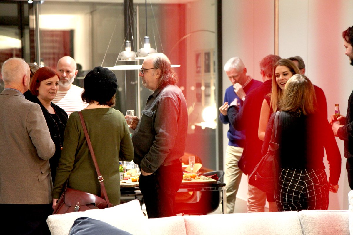 film_furniture's tweet photo. A mighty fine time was had earlier this week at the Film and Furniture website relaunch party kindly hosted by @Knoll_UK. Thanks to everyone who came for their enthusiasm and support! #film #furniture #design #Interiors https://t.co/UPAhnp9Gir