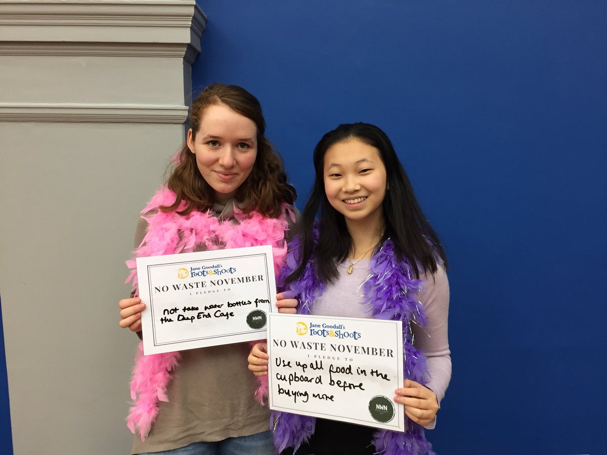NoWasteNovember's tweet photo. Great pledges from @JAGSschool ! #NoWasteNovember #NWN2017 https://t.co/aXI1jeEyTu