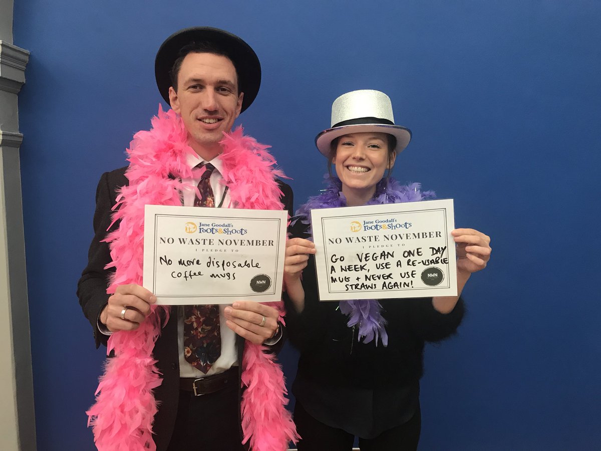 NoWasteNovember's tweet photo. Great pledges from @JAGSschool ! #NoWasteNovember #NWN2017 https://t.co/aXI1jeEyTu