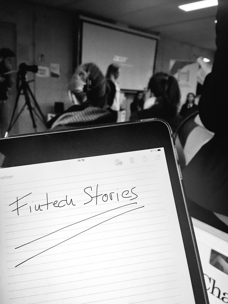 fintechcube's tweet photo. Heute ist #LadiesDay auf der @fintechweekhh und Frauen berichten über ihre #Fintech Story👌thx @FintechLadies @ckieferia @Finanzmenschen #finfuture #fwhh17 #fintechweek https://t.co/NcDOzVBiK1