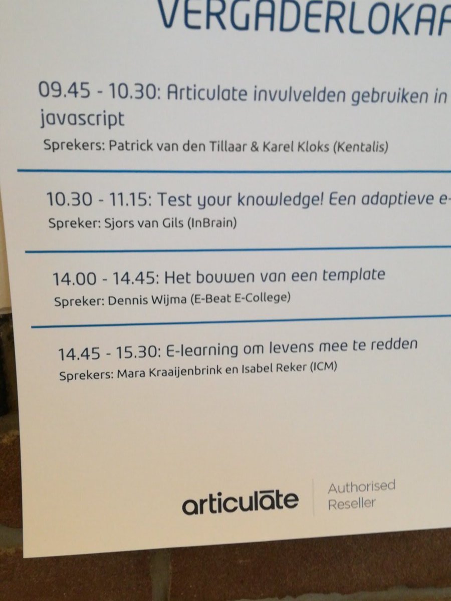 jeffkortenbosch's tweet photo. Even gluren bij de sessie e-learning om levens mee te redden!#ARTGD17 https://t.co/sCQBFIcFNb