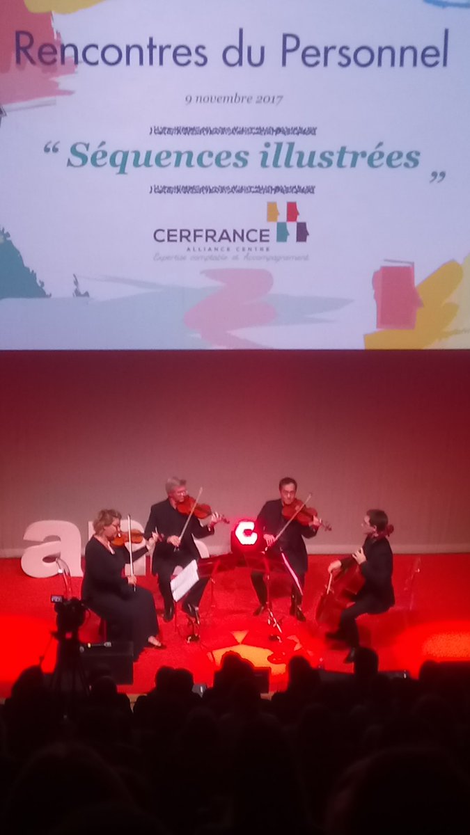 AllianceCentre's tweet photo. Concert du #quator cet après-midi pour nos Rencontres du Personnel https://t.co/Eq4aPpBO0H