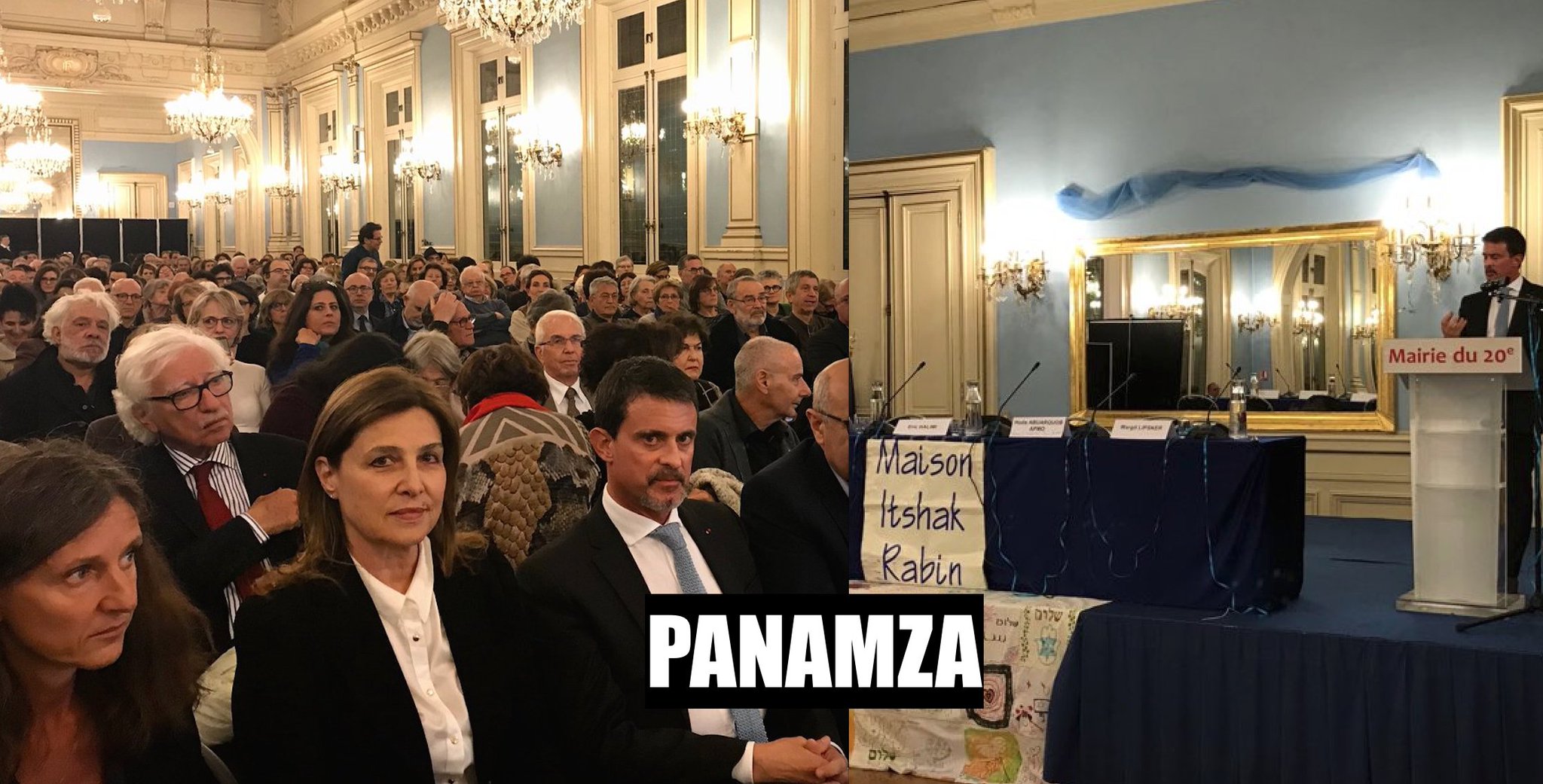 À peine revenu d'Israël, Valls participe à une cérémonie pro-israélienne