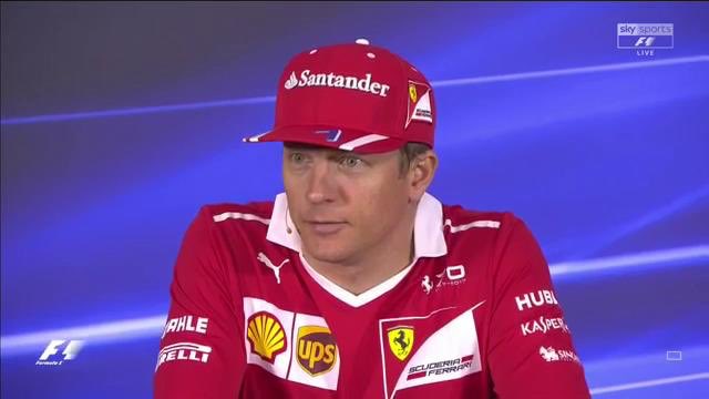 F1Tornello's tweet photo. Kimi es mundial! Le preguntaron por el retiro de Massa. "Se retira otra vez? Déjenme ver si no está en la primera carrera del año próximo", contestó 😎 Foto @SkySportsF1 https://t.co/zGYt9BFnzl