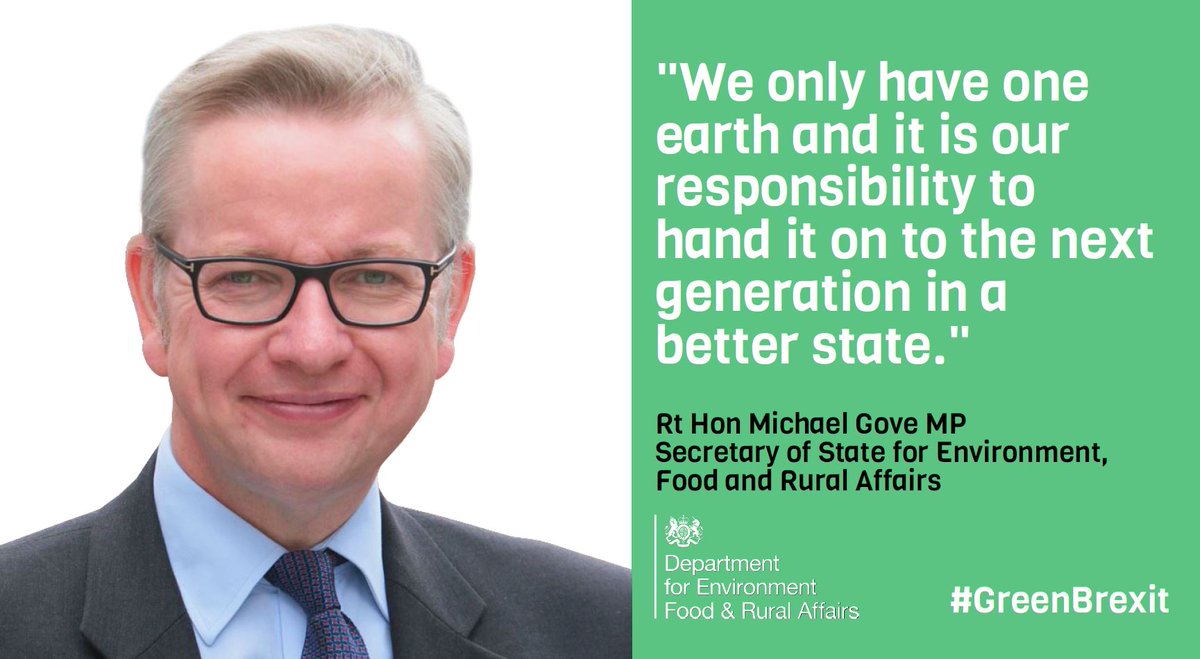 DefraGovUK's tweet photo. .@michaelgove supports tougher restrictions on #neonics to protect #bees #greenbrexit: https://t.co/NYnBE41wx3 https://t.co/KcZwjcRwgZ