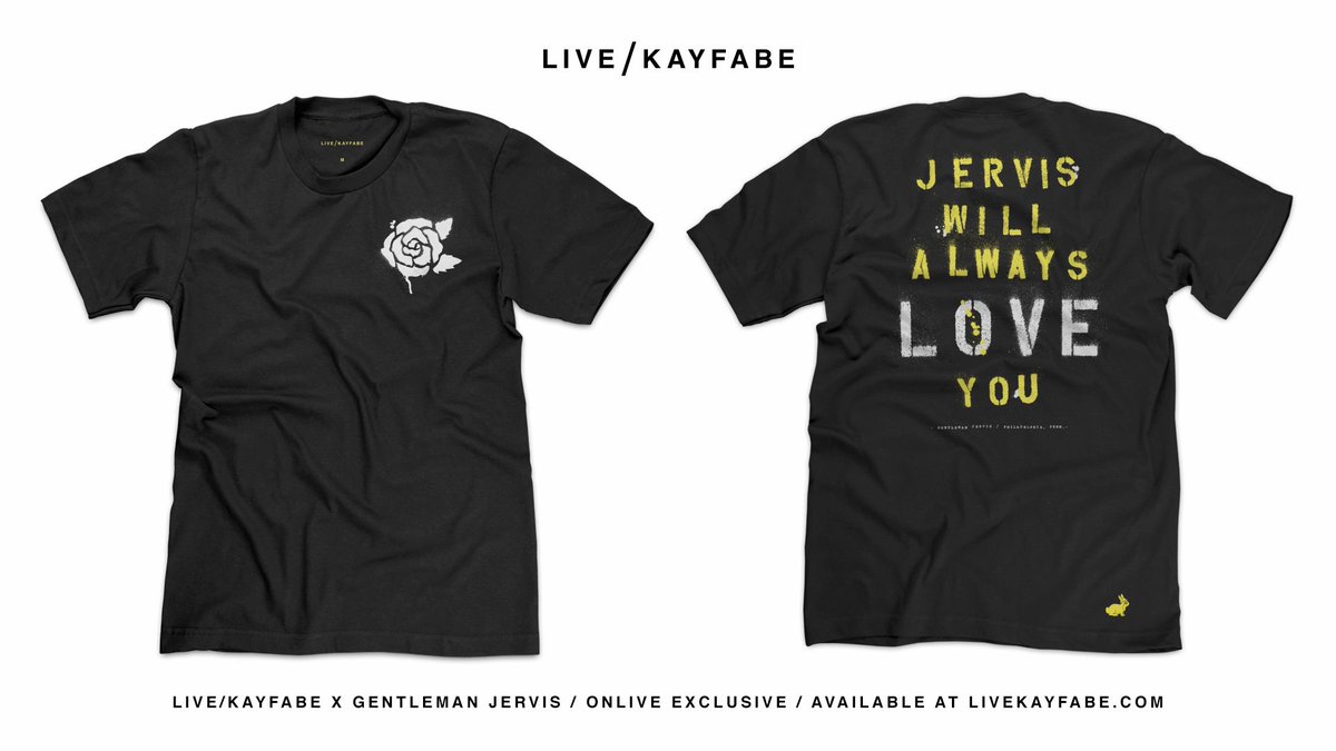 LIMITED RELEASE / <a href="/GentlemanJervis/">Gentleman Jervis 🌻</a> X <a href="/LiveKayfabe/">LIVE / KAYFABE</a> / PURCHASE: buff.ly/2yjRVw5