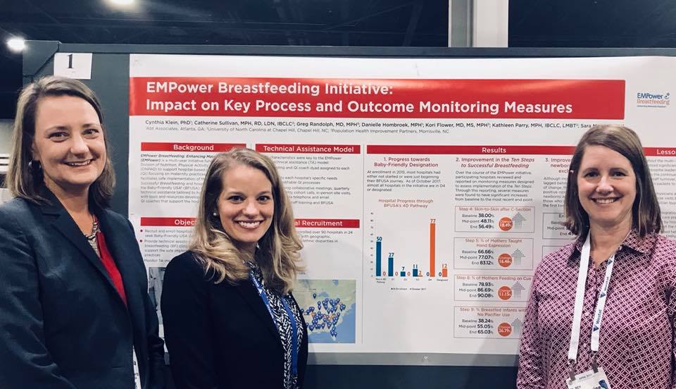 EMPowerBF's tweet photo. Grateful to have participated at #APHA2017 where #breastfeeding research and practice was well-represented! Thanks @abtassociates and @CGBI https://t.co/1aPApMRAts