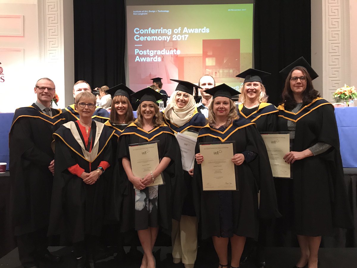 HilaryT4S's tweet photo. Congratulations to @myiadt #2017graduates of @MScCyberpsych MSc in #Cyber psychology. Best of luck for the #future! https://t.co/7iyB9krgfe