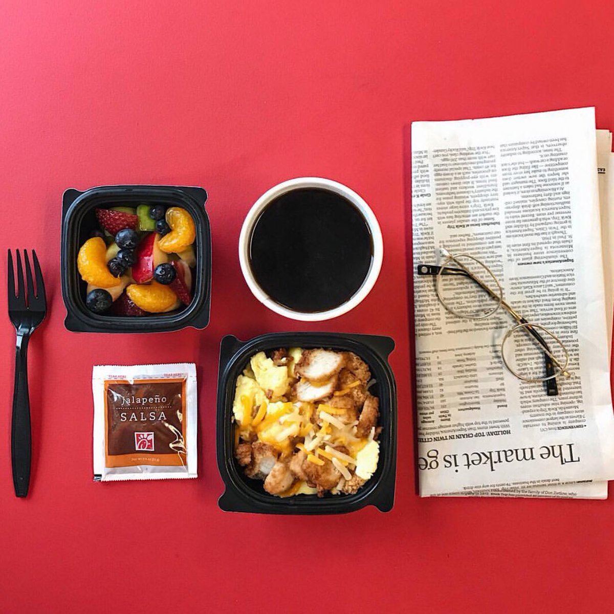 FoxValleyCFA's tweet photo. Mornings powered by Chick-fil-A. 🙏 #HashBrownScramble https://t.co/4qfOdEv7Wa
