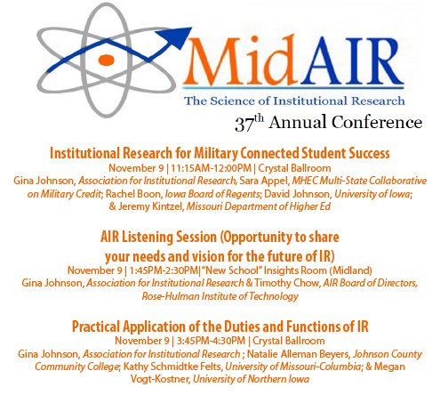 air4data's tweet photo. Don’t miss these data-rich sessions at the MidAIR 2017 Conference (all times CST) @MidAIR_org #MidAIR2017 https://t.co/NJ2Xk2Cpqc https://t.co/aSBNIxn5vG