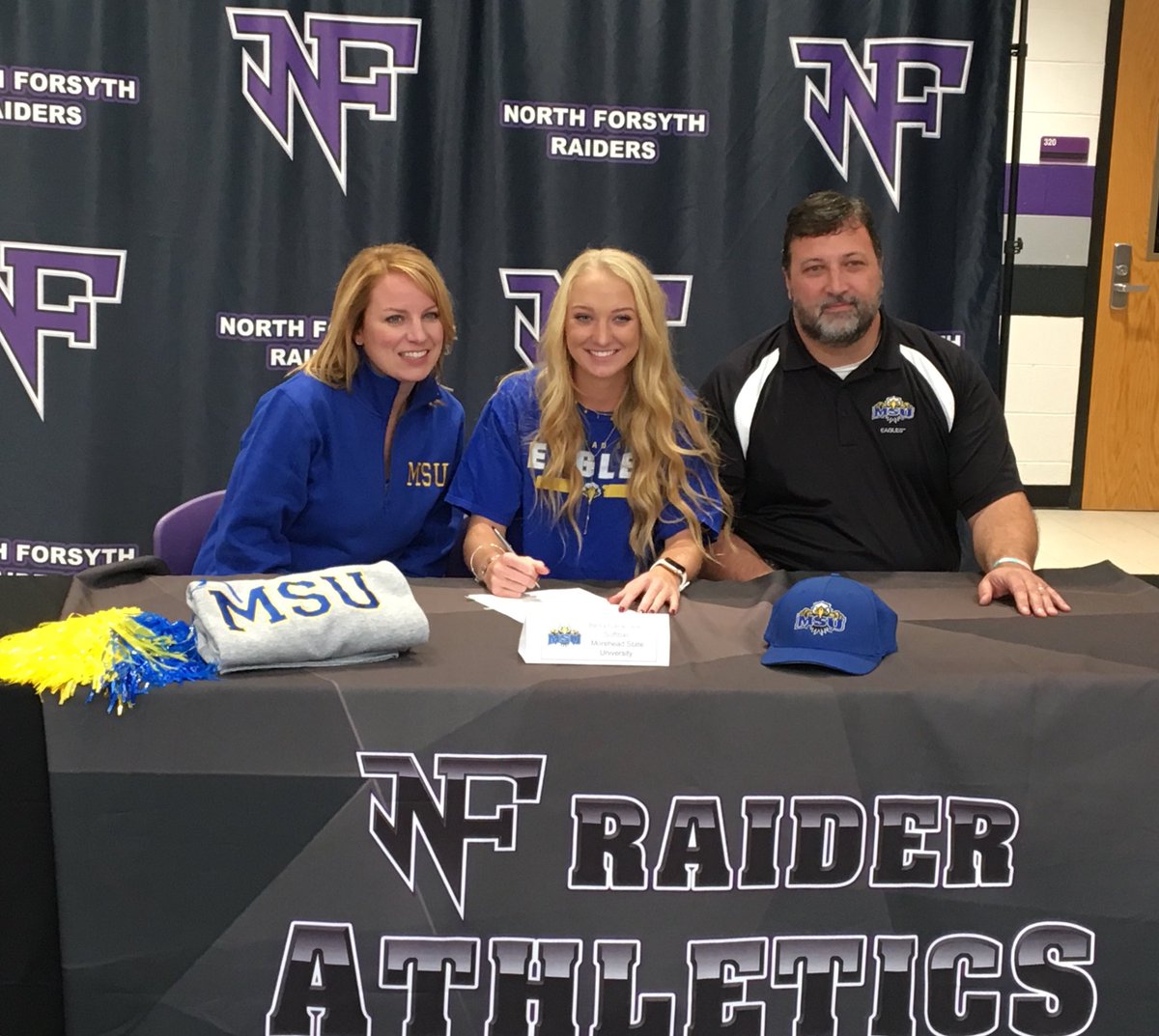 TeamGASoftball's tweet photo. Congrats Bella Caracciolo on your NLI signing!  Morehead State Softball just got better!! @bellacaracciolo @MSUEaglesSB https://t.co/ZHP2nj0DKV