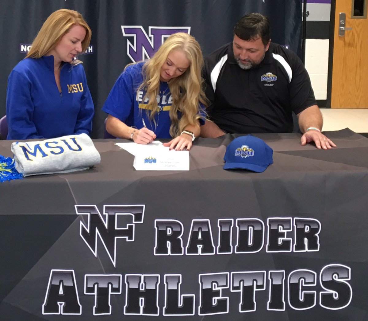 TeamGASoftball's tweet photo. Congrats Bella Caracciolo on your NLI signing!  Morehead State Softball just got better!! @bellacaracciolo @MSUEaglesSB https://t.co/ZHP2nj0DKV