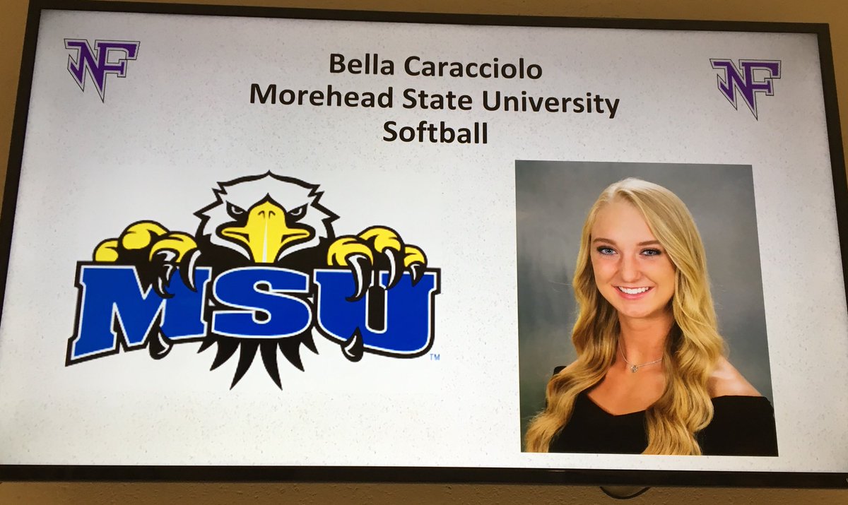TeamGASoftball's tweet photo. Congrats Bella Caracciolo on your NLI signing!  Morehead State Softball just got better!! @bellacaracciolo @MSUEaglesSB https://t.co/ZHP2nj0DKV