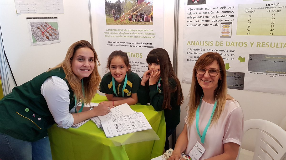 maxiperet's tweet photo. El proyecto Sube y baja para todos de Nuevas Lenguas, de Olavarría en proceso de evaluación en #feriaBA2017 #Region25 https://t.co/bVC6b7iw7c
