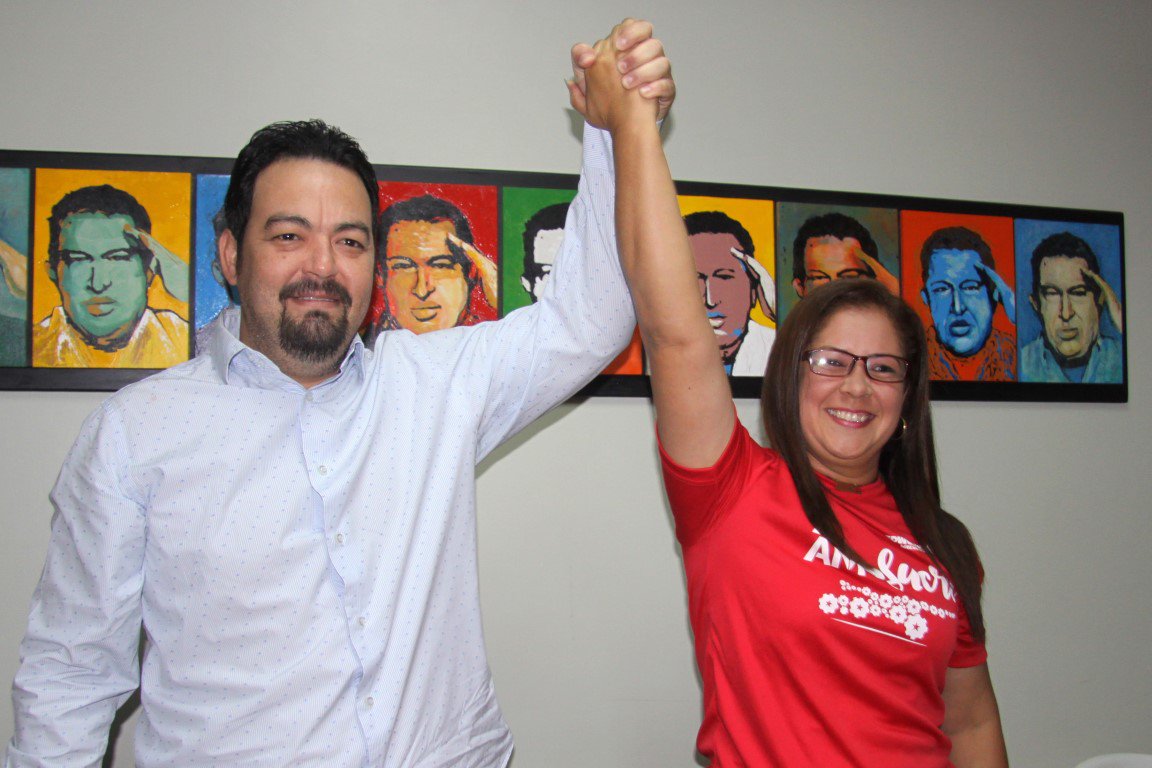 DIMCI_Bermudez's tweet photo. ALCALDE JULIO RODRÍGUEZ RATIFICÓ SU APOYO A LA CANDIDATA DEL PSUV A LA ALCALDÍA DE BERMÚDEZ https://t.co/fBq5z7EEPv https://t.co/I99ymzZ1M4