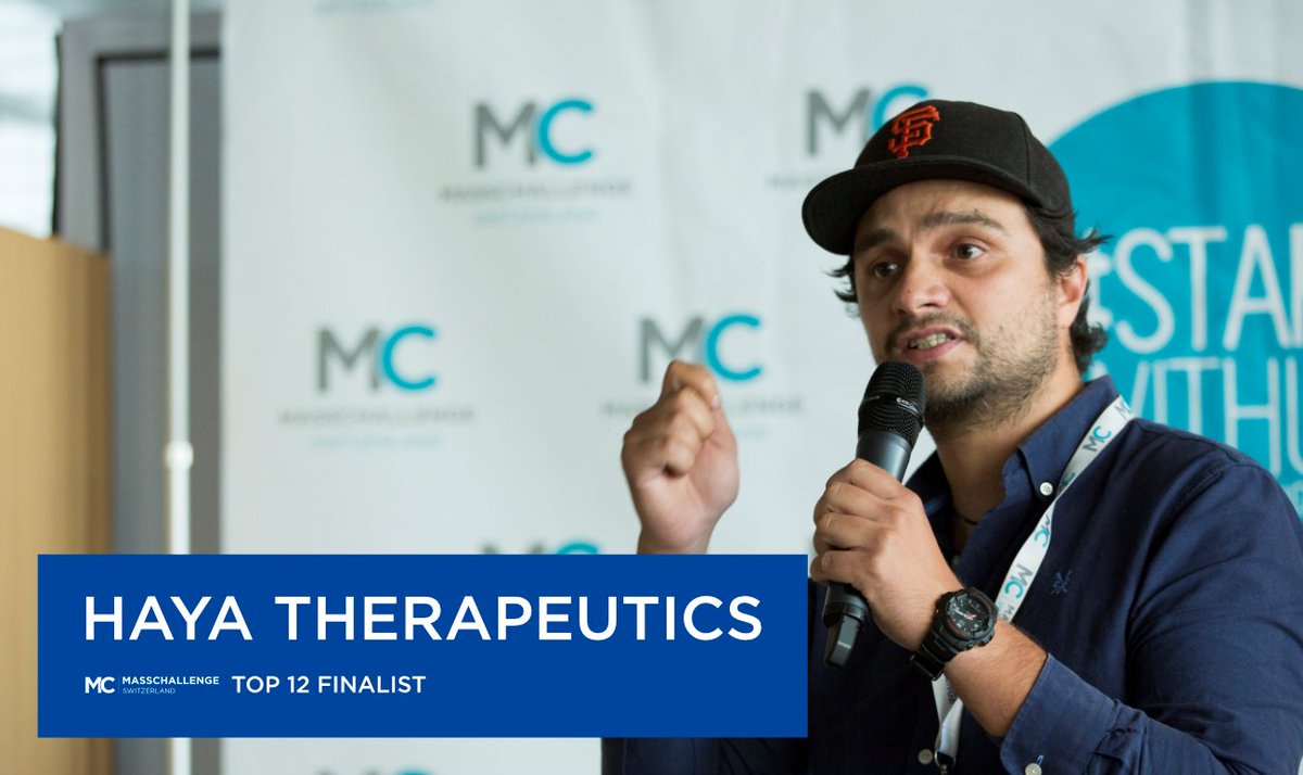 MassChallengeCH's tweet photo. Sam from @HaYaTherapx develops a biopharmaceutical therapy to treat heart failure, by targeting the myocardial fibrosis. 💗⚡ #mcchawards2017 https://t.co/qGMFFrvnwh